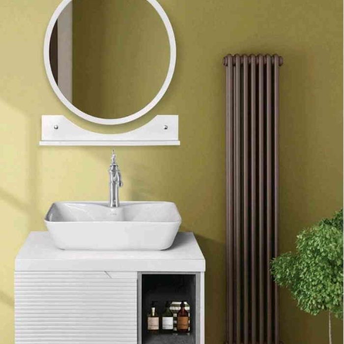 فول ست کابینت روشویی اکوال مدل ونیز سفید